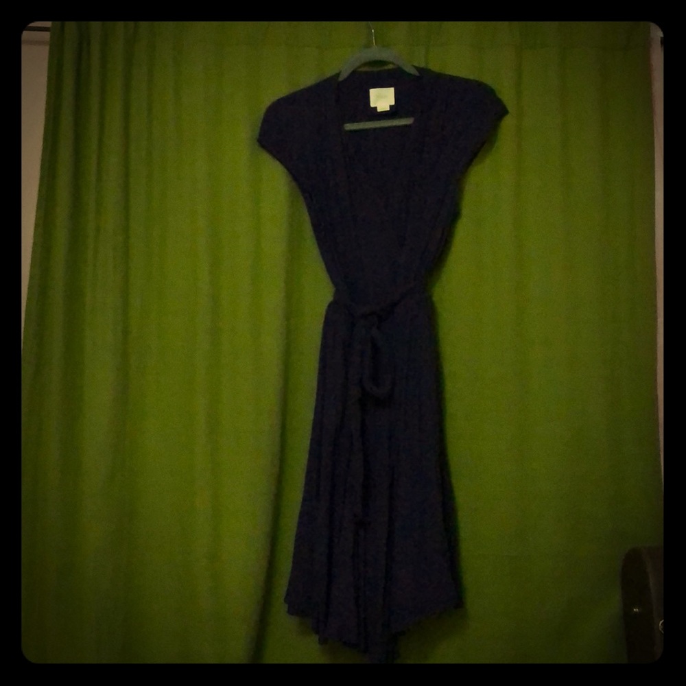 Anthropologie Maeve Plum Dress - size Small